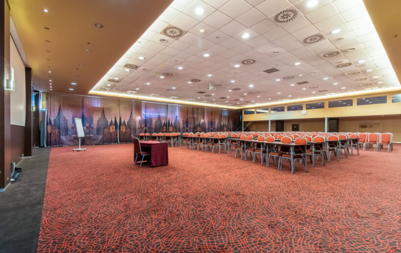 Millennium II conference room in classroom layout.