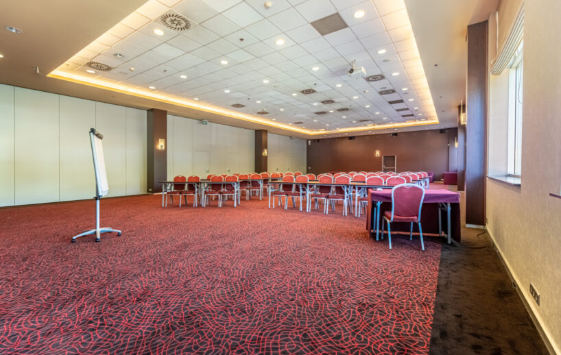 Millennium I conference room in classroom layout.